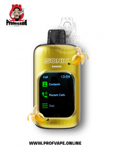 Sonic screen Disposable (20000puffs) bananan Sonic screen Disposable (20000puffs) bananan