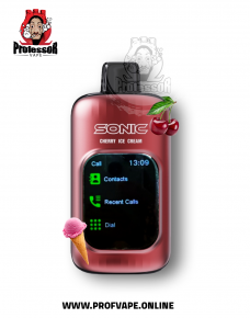 Sonic screen Disposable (20000puffs) cherry ice cream Sonic screen Disposable (20000puffs) cherry ice cream