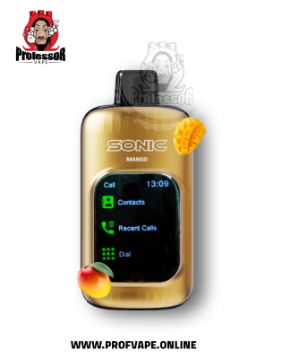 Sonic screen Disposable (20000puffs) mango Sonic screen Disposable (20000puffs) mango