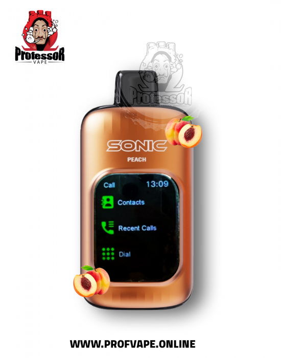 Sonic screen Disposable (20000puffs) peach Sonic screen Disposable (20000puffs) peach