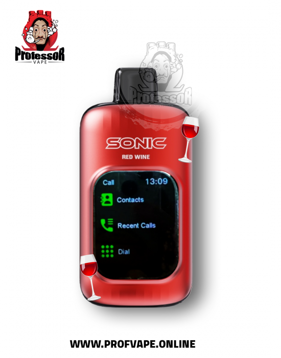 Sonic screen Disposable (20000puffs) red wine
