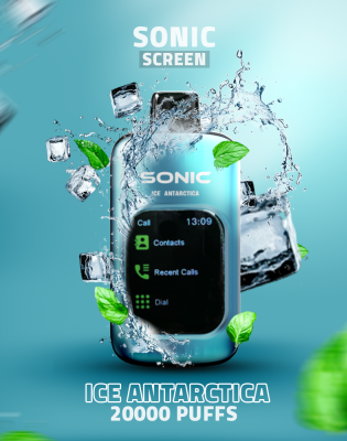 Sonic screen Disposable (20000puffs) ice antarctica Sonic screen Disposable (20000puffs) ice antarctica