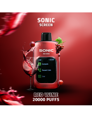سحبة سونيك سكرين (20000 سحبة) ريد واين