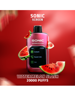 سحبة سونيك سكرين (20000 سحبة) بطيخ سلاش