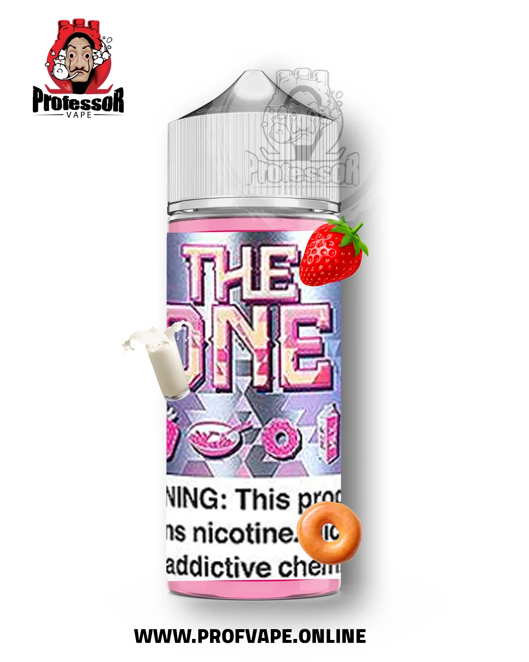 The one Strawberry Donut Milk 100ml 3mg - in saudi arabia The one Strawberry Donut Milk 100ml 3mg - in saudi arabia