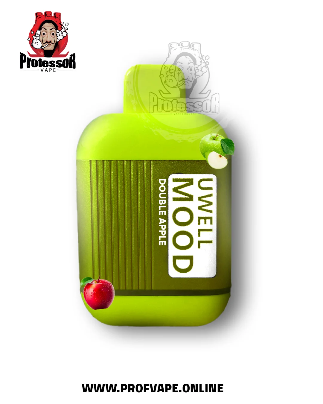 Uwell mood Disposable (6000 puffs) double apple - in saudi arabia
