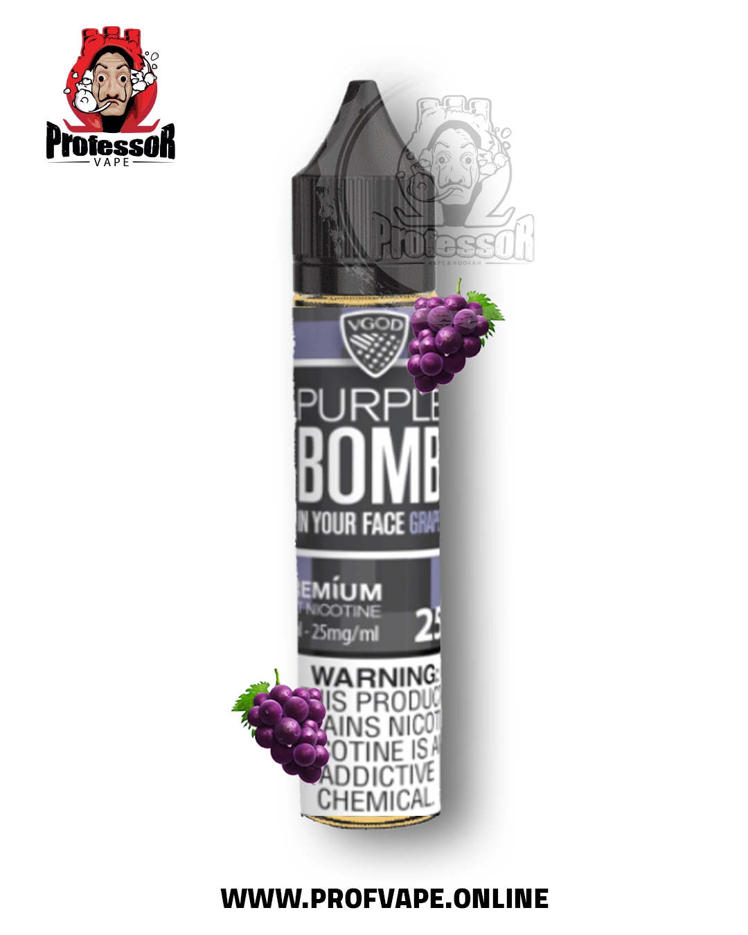 elf bar vape uk VGOD Vape - Purple Bomb Eliquid 60ML - Best Seller Vape KSA - Store Vape  KSA main image 0