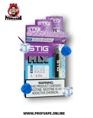 Vgod Stig 3pk blue razz ice