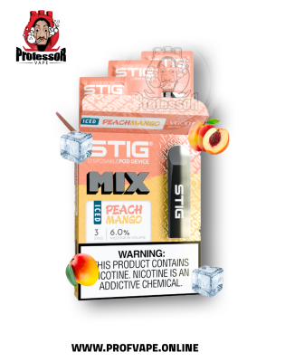 Vgod Stig 3pk mango peach ice