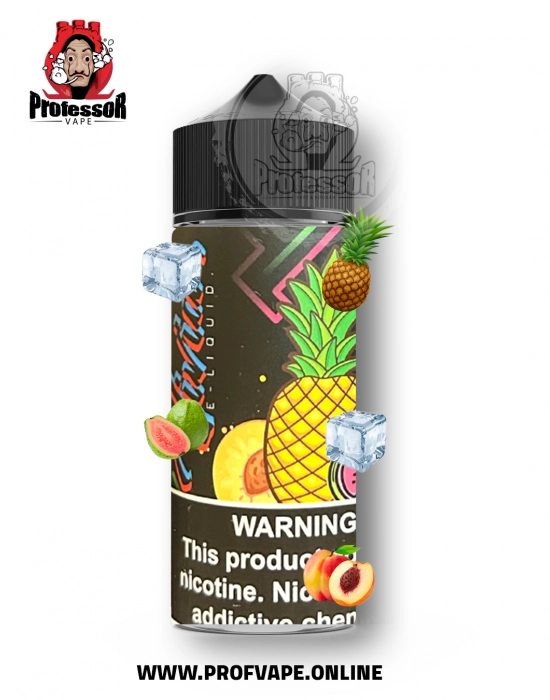 Vivid peach pineapple guava ice 100ml - in saudi arabia Vivid peach pineapple guava ice 100ml - in saudi arabia