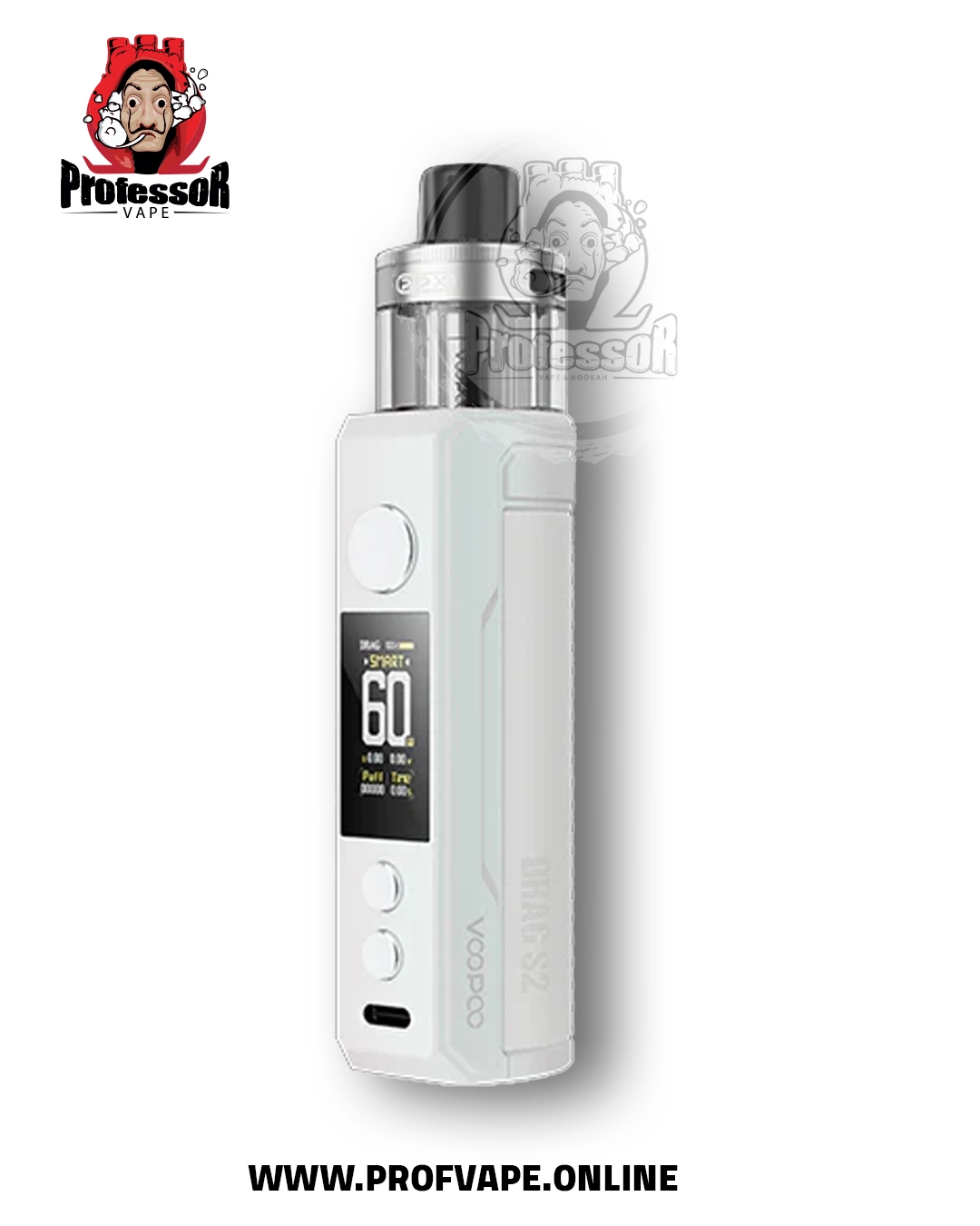 Voopoo Drag S2 Kit white - in saudi arabia