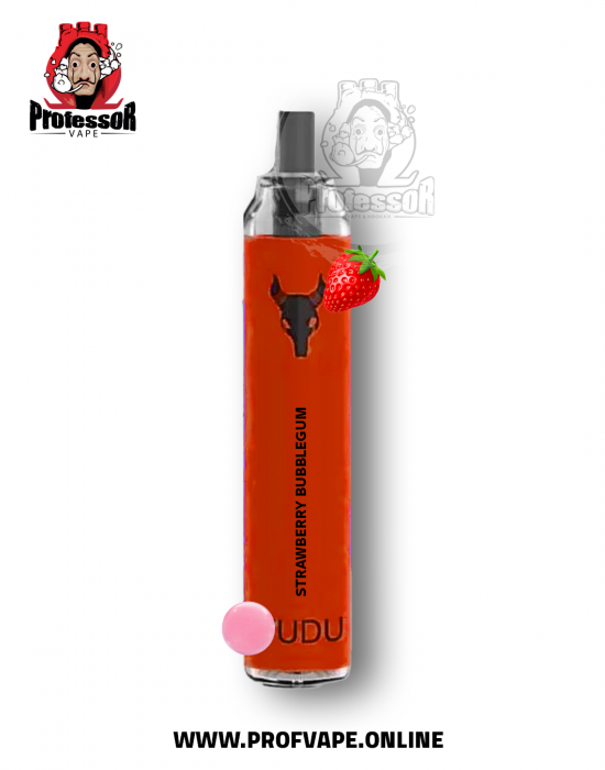 Vudu Disposable (5000 puffs) strawberry bubbleum