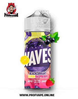 Waves blackcurrant lemon raspberry 100ml Waves blackcurrant lemon raspberry 100ml