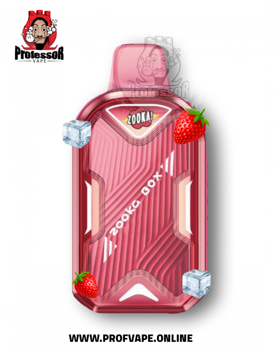Zooka box Disposable (7000 puffs) strawberry ice