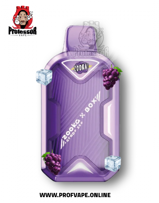 Zooka box Disposable (7000 puffs) grape ice