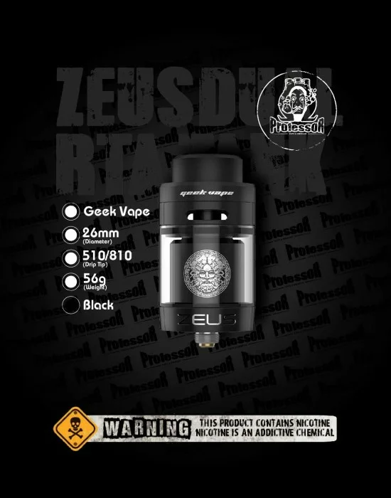 Zeus Dual RTA Tank
