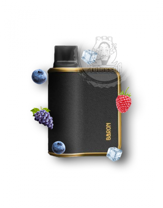 BARON Ultra disposable grape berry ice (5000 puffs) 
