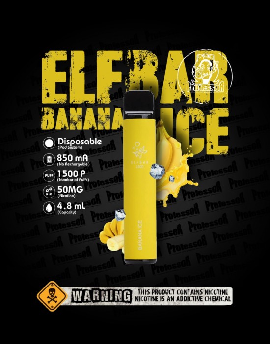 Elf Bar Banana Ice Disposable 1500Puffs