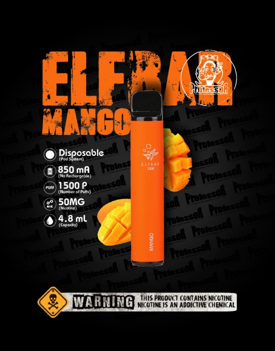 Elf Bar Mango Disposable 1500Puffs